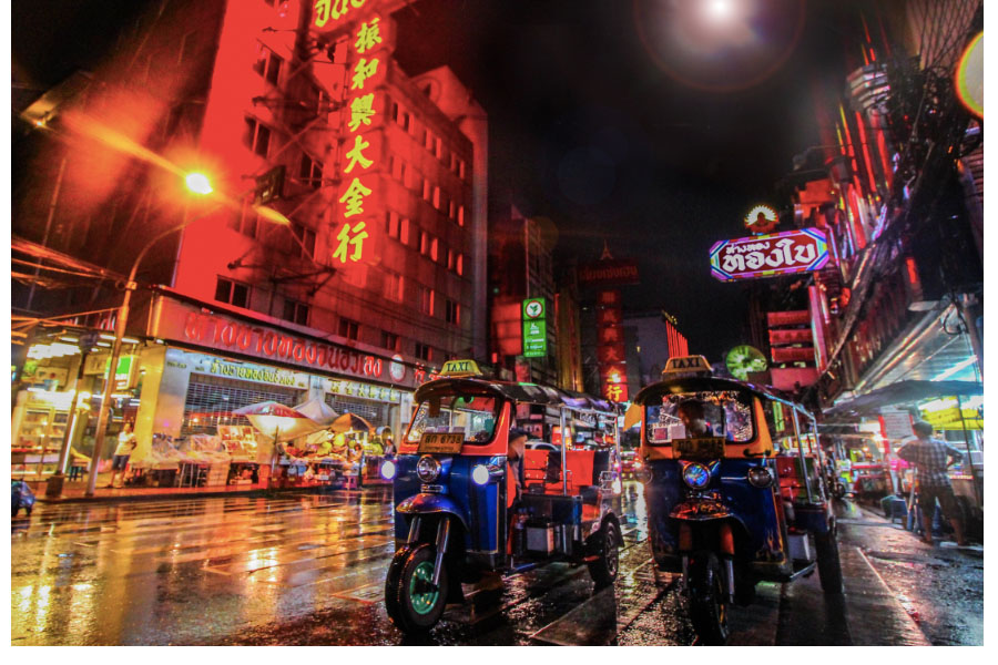 pesta tahun baru - bangkok