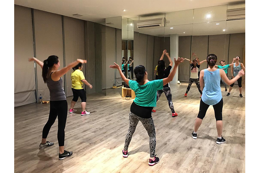 studio zumba di jakarta - greenville