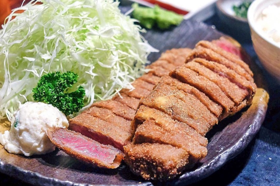 Restoran Gyukatsu Motomura di Tokyo