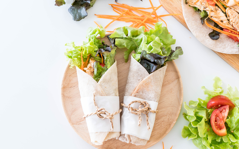 Cara Membuat Salad Wrap