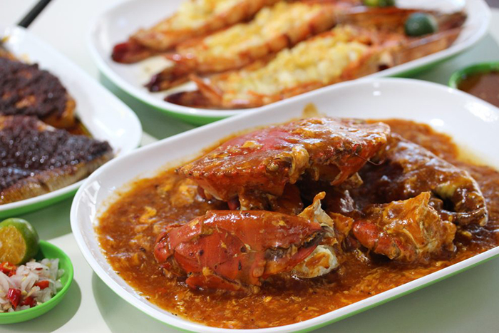 street food singapore newton