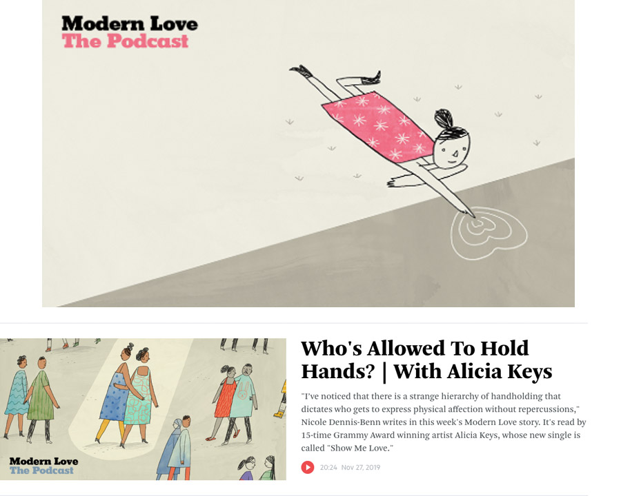 rekomendasi podcast modern love