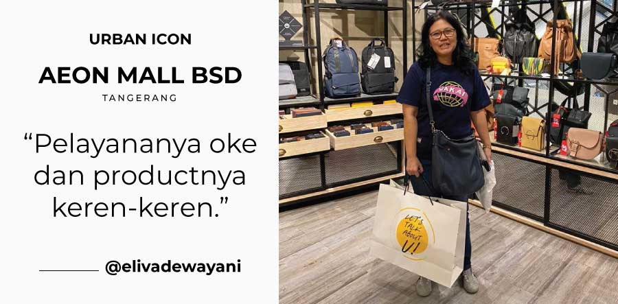 testimoni urban icon aeon mall bsd