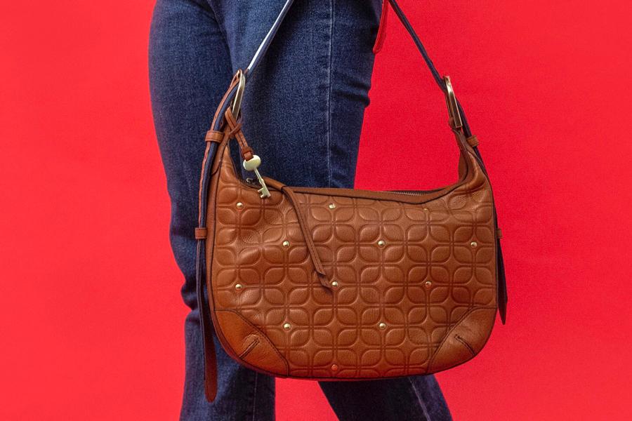 hadiah imlek tas wanita fossil